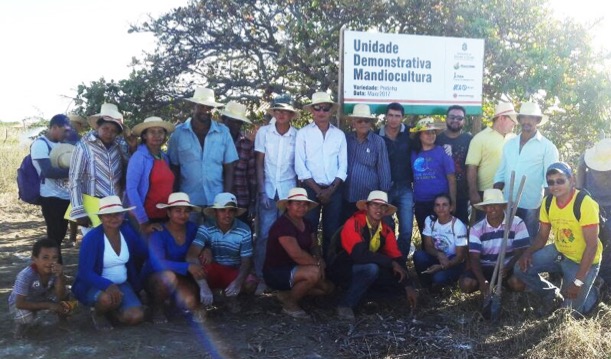 COMUNIDADE QUILOMBOLA DE PARAMBU GANHA CAPACITAÇÃO EM MANDIOCULTURA E UNIDADE DEMONSTRATIVA DE MANDIOCULTURA