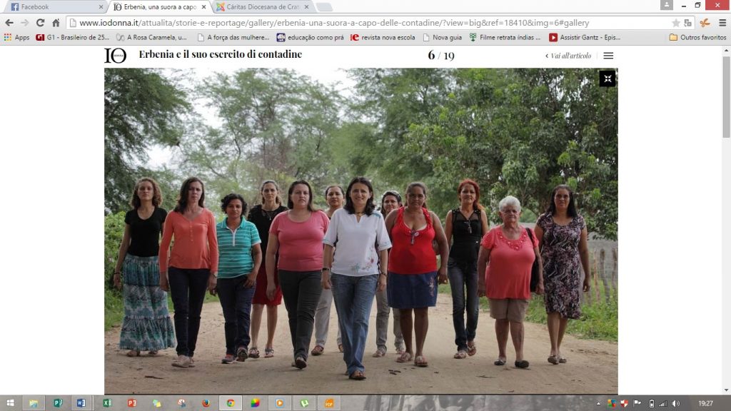 A FORÇA DA MULHER SERTANEJA É DESTAQUE NA ITÁLIA